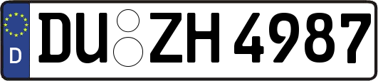 DU-ZH4987