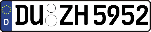DU-ZH5952