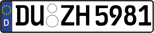 DU-ZH5981