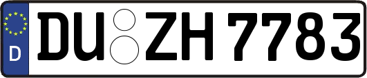 DU-ZH7783