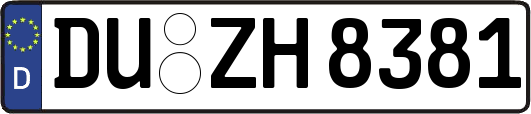 DU-ZH8381