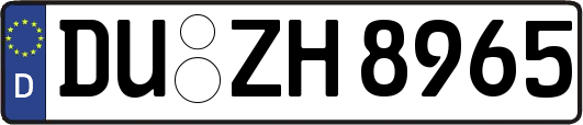 DU-ZH8965