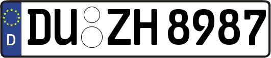 DU-ZH8987