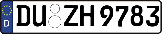 DU-ZH9783