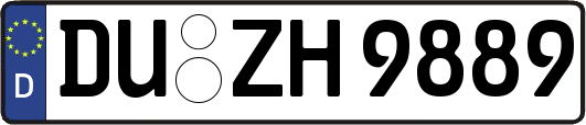 DU-ZH9889