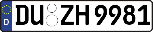 DU-ZH9981
