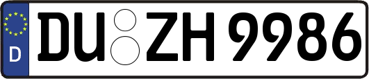 DU-ZH9986