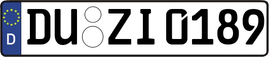 DU-ZI0189