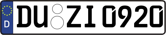 DU-ZI0920