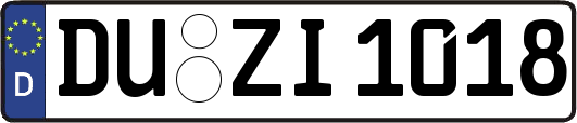 DU-ZI1018