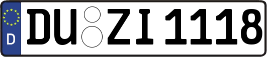 DU-ZI1118