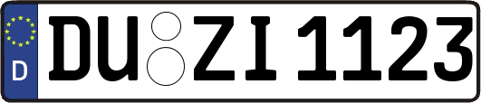 DU-ZI1123