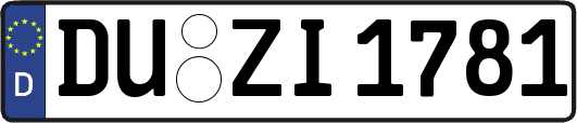 DU-ZI1781