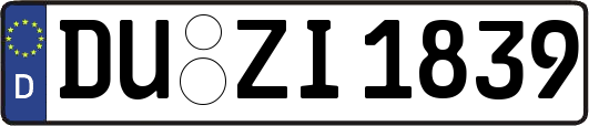 DU-ZI1839