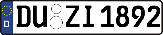 DU-ZI1892