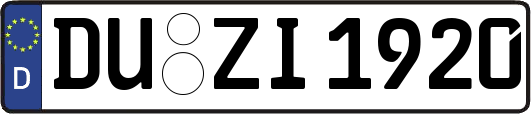 DU-ZI1920