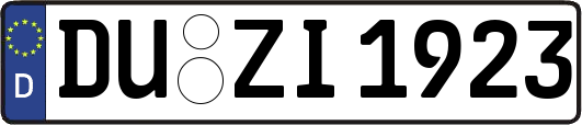 DU-ZI1923