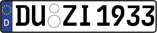 DU-ZI1933