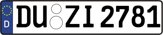 DU-ZI2781