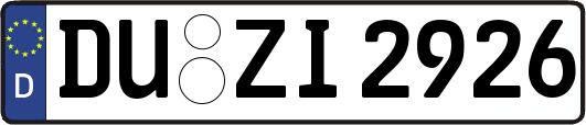 DU-ZI2926