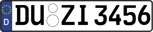 DU-ZI3456