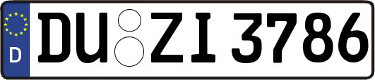 DU-ZI3786