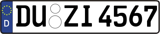 DU-ZI4567