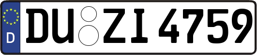 DU-ZI4759