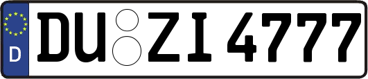 DU-ZI4777