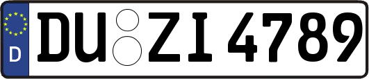 DU-ZI4789