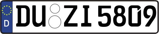 DU-ZI5809