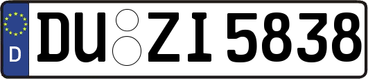DU-ZI5838