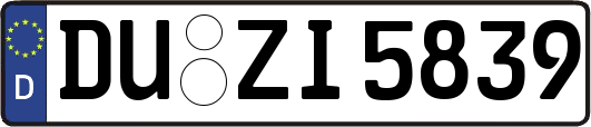 DU-ZI5839