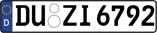 DU-ZI6792