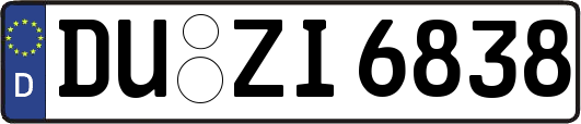 DU-ZI6838