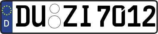 DU-ZI7012
