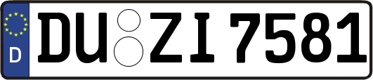 DU-ZI7581
