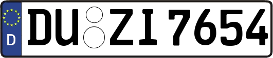 DU-ZI7654