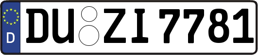 DU-ZI7781