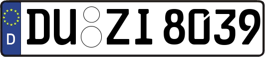 DU-ZI8039