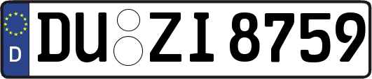 DU-ZI8759