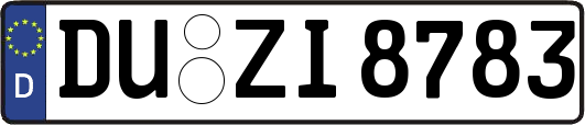 DU-ZI8783