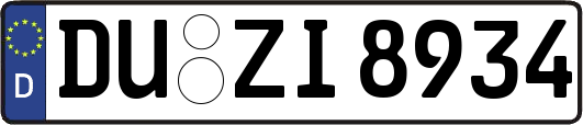 DU-ZI8934