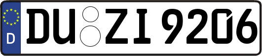 DU-ZI9206