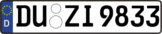 DU-ZI9833
