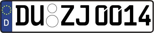 DU-ZJ0014