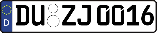 DU-ZJ0016