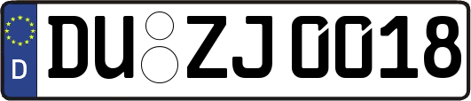 DU-ZJ0018