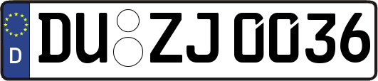 DU-ZJ0036