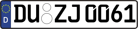 DU-ZJ0061